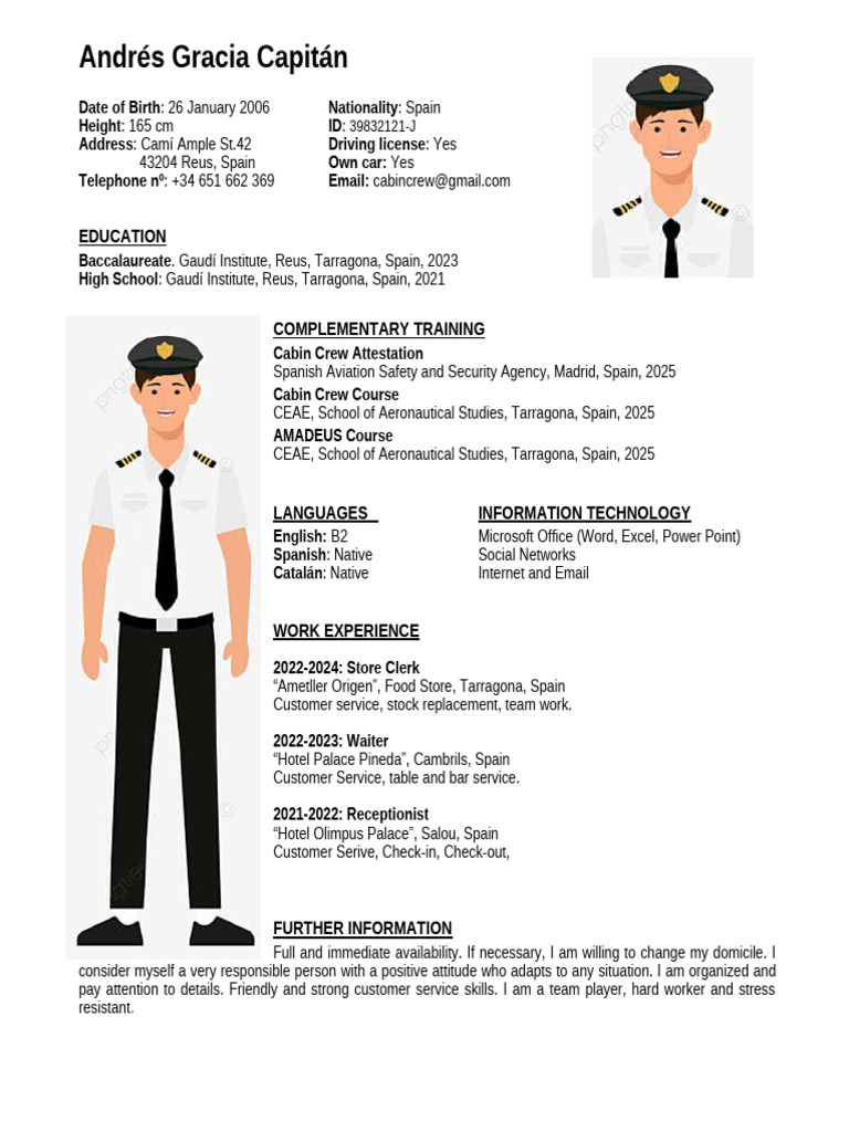 CV of Andrés Gracia Capitán | PDF