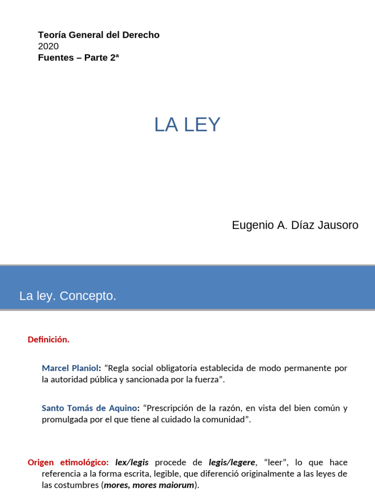 Etimología y Concepto de la Ley | PDF | Justicia | Crimen y violencia
