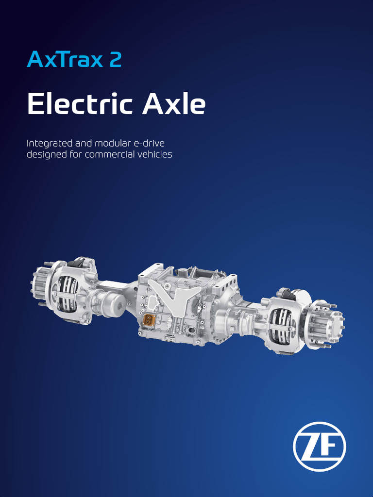 AxTrax 2: Modular Electric Axle Solution | PDF | Vehicles | Electric ...