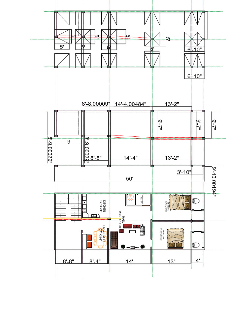 Bedroom and Kitchen Dimensions Guide | PDF