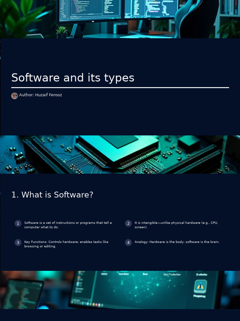 Types of Software Explained: A Guide | PDF | Application Software ...