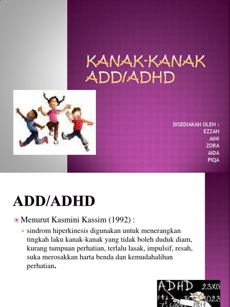 Kanak Kanak Add&Adhd | PDF