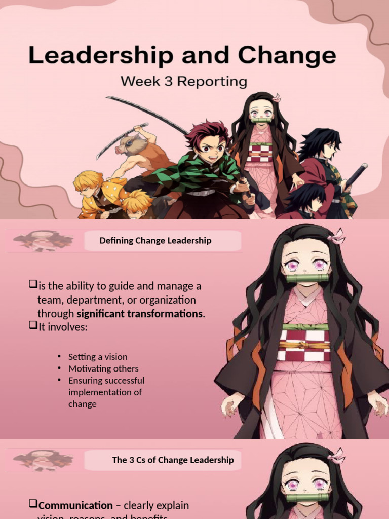 Change Leadership Strategies Explained | PDF | Leadership | Employee ...