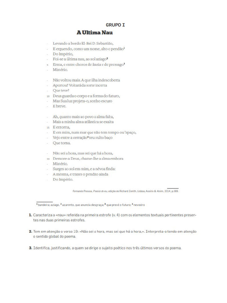 A Ultima Nau | PDF