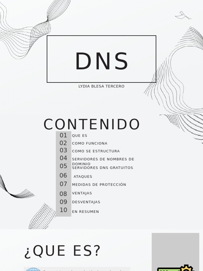 Guía Completa sobre DNS y Seguridad | PDF | sistema de nombres de ...
