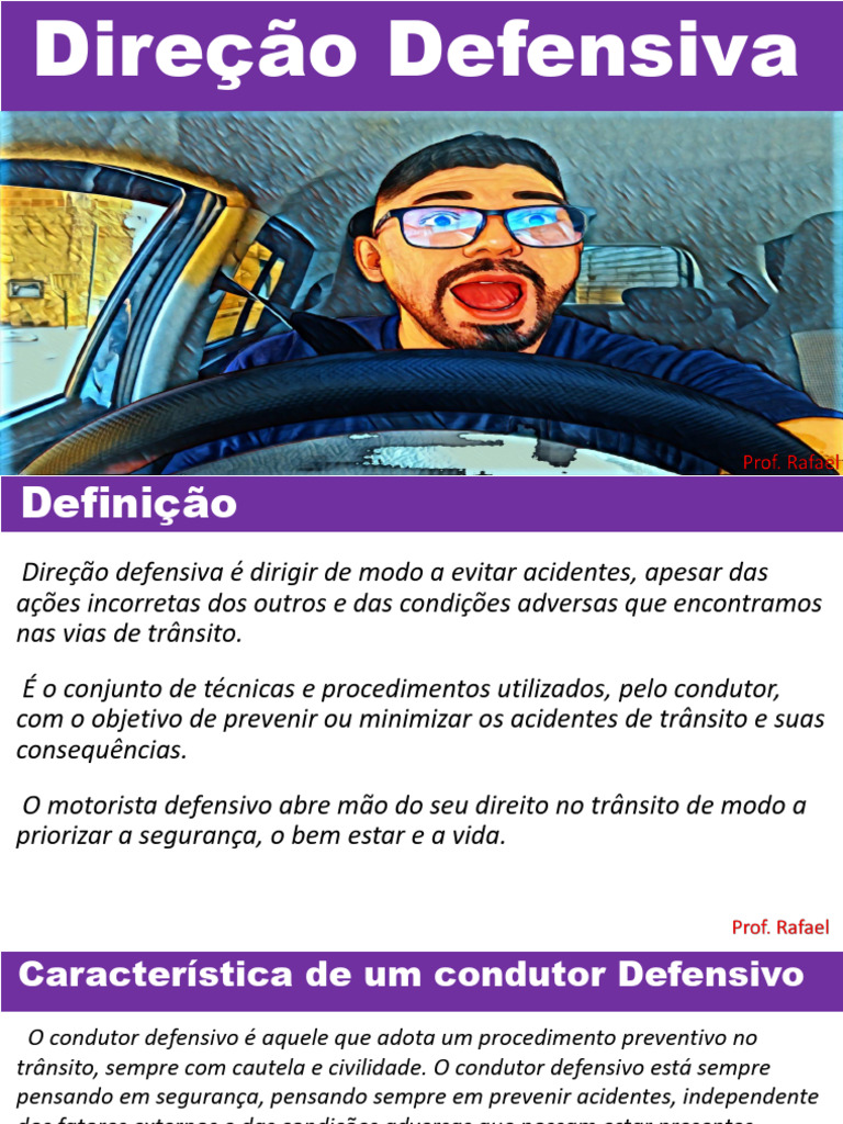 Direção Defensiva: Segurança no Trânsito | PDF | Tráfego