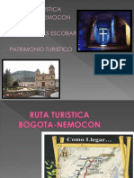 Ruta Turistica Bogota-Nemocon