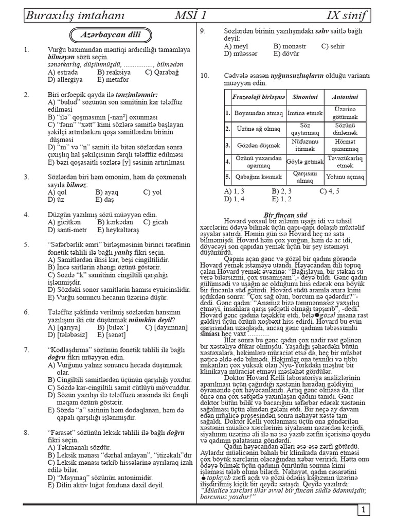 9cu Sinif Layout 1 Pdf