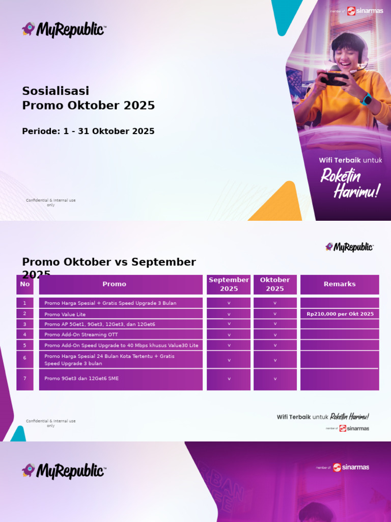 Promo Internet Oktober 2025 MyRepublic | PDF