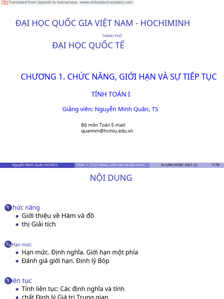 Chapter1 Handout 2021 22.es - VI | PDF