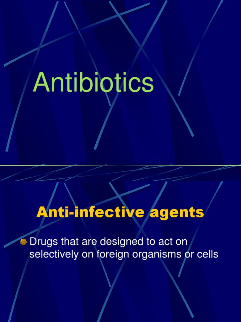 Overview of Antibiotics and Their Classes | PDF | Antibiotics | Penicillin