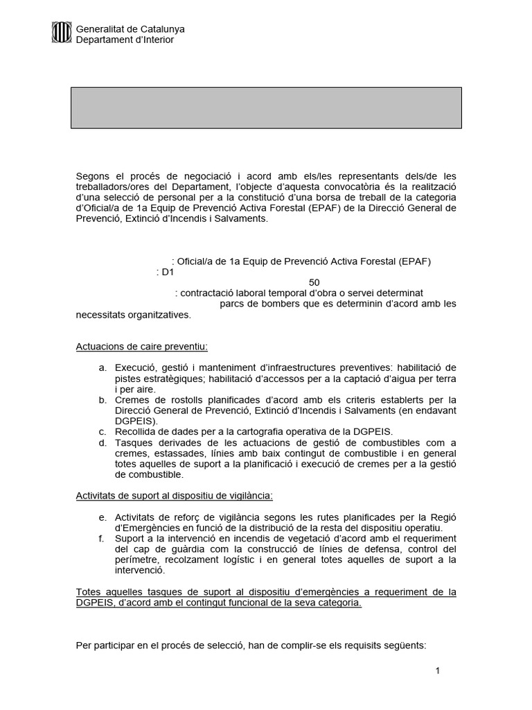 Bases Epaf 2014 Modificacio | PDF