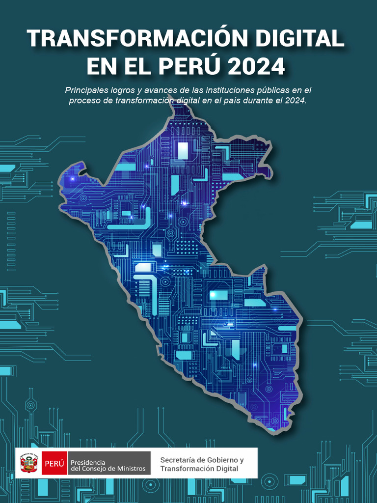 Avances en Transformación Digital Perú 2024 | PDF | Gobierno E ...