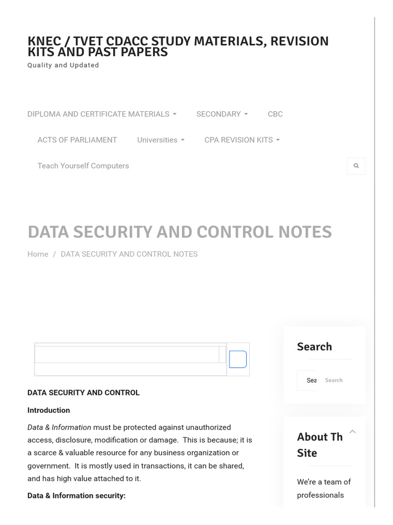 Data Security and Virus Threats Overview | PDF | Antivirus Software ...