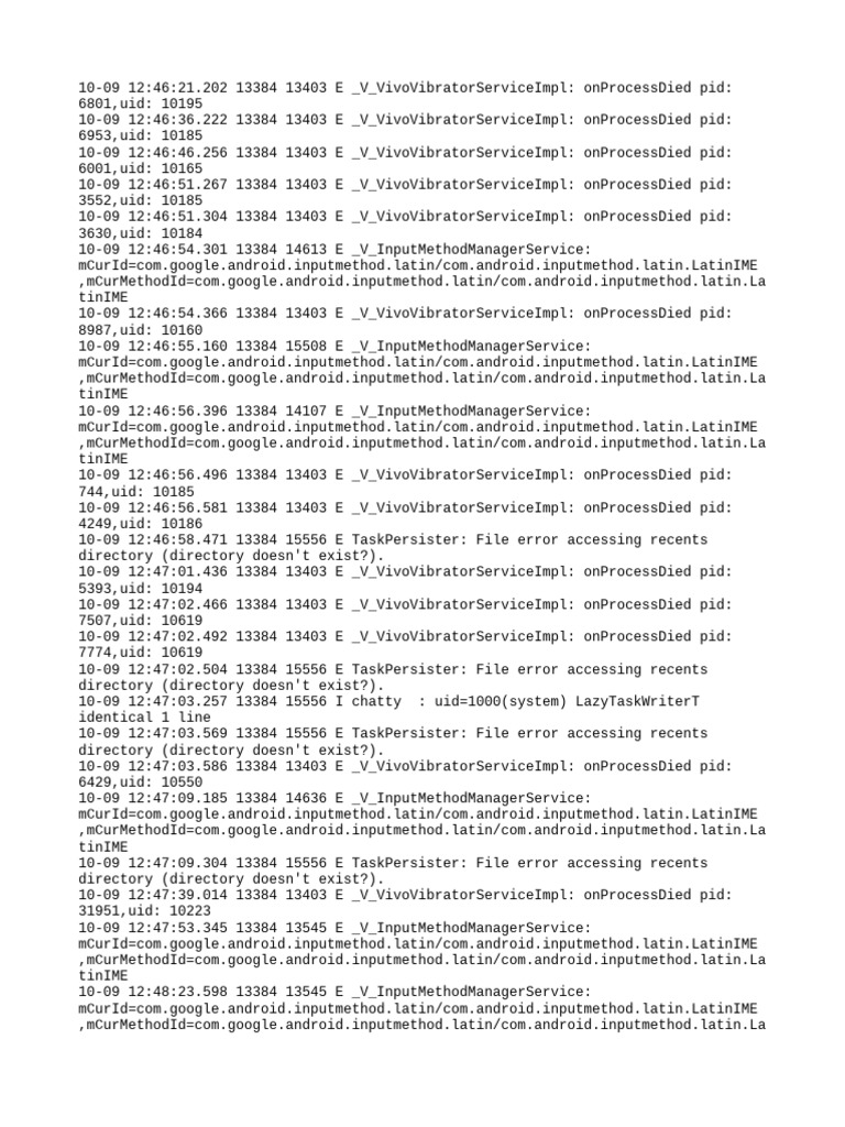 Log | PDF | Software Engineering | Computing Platforms