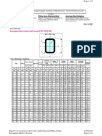 Rectangular Hollow Section Cold Formed..BS en 102191997