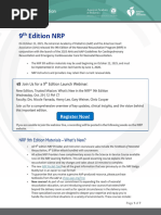 NRP 8th Edition Resuscitation Algorithm | PDF | Cardiopulmonary ...