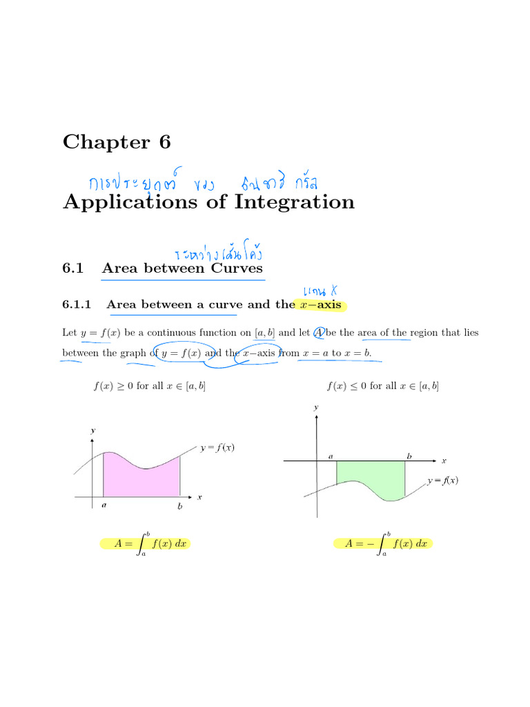 Area and Volume Integration Methods | PDF | Geometry | Analysis