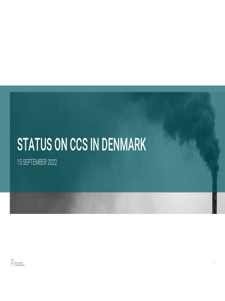 CCS Implementation Status in Denmark | PDF | Carbon Capture And Storage ...
