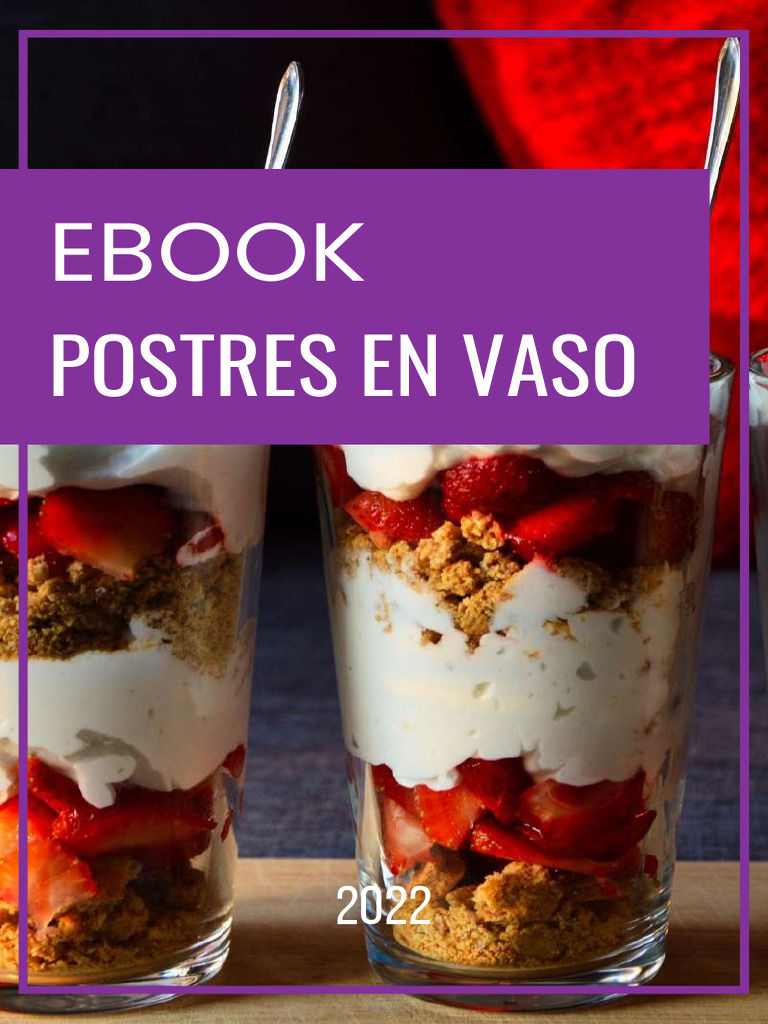 Recetas Creativas de Postres en Vaso | PDF | Postres | Galleta
