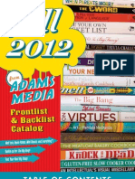 Adams Media Fall 2012 Catalog