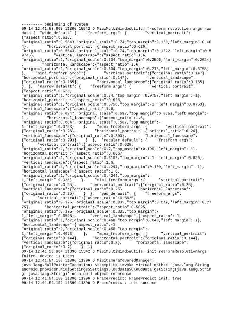 Log Cat 1757832120595 | PDF | Software Development | Software Engineering