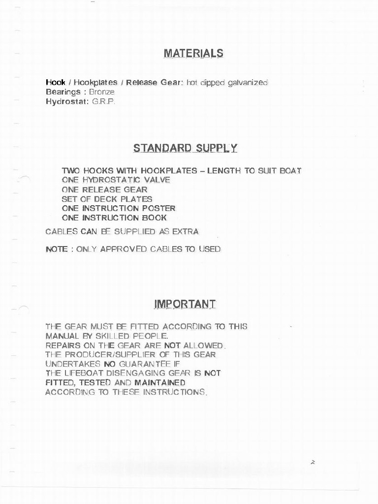 LB Release Hook (1) | PDF | Mechanical Engineering | Manufactured Goods