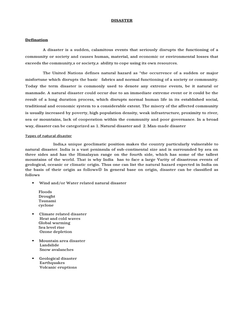 Disaster What App | PDF