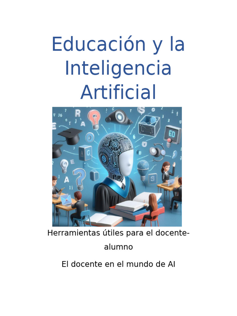 IA en Educación: Herramientas y Retos | PDF | Inteligencia artificial ...
