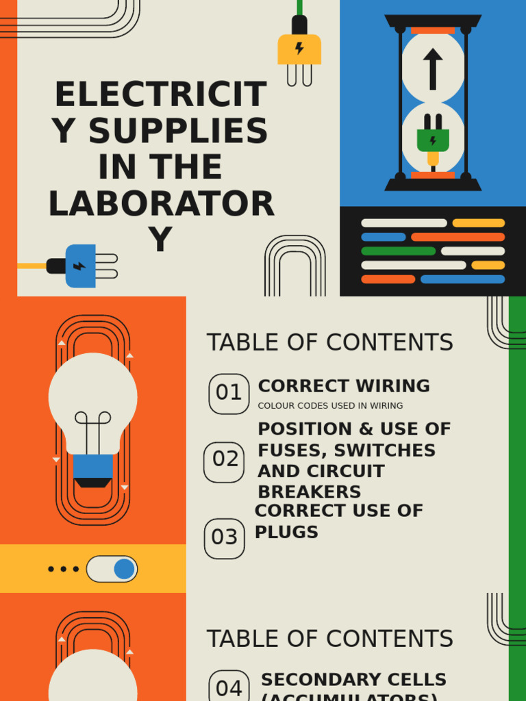 Laboratory Electrical Wiring Guide | PDF | Electrical Connector | Fuse ...