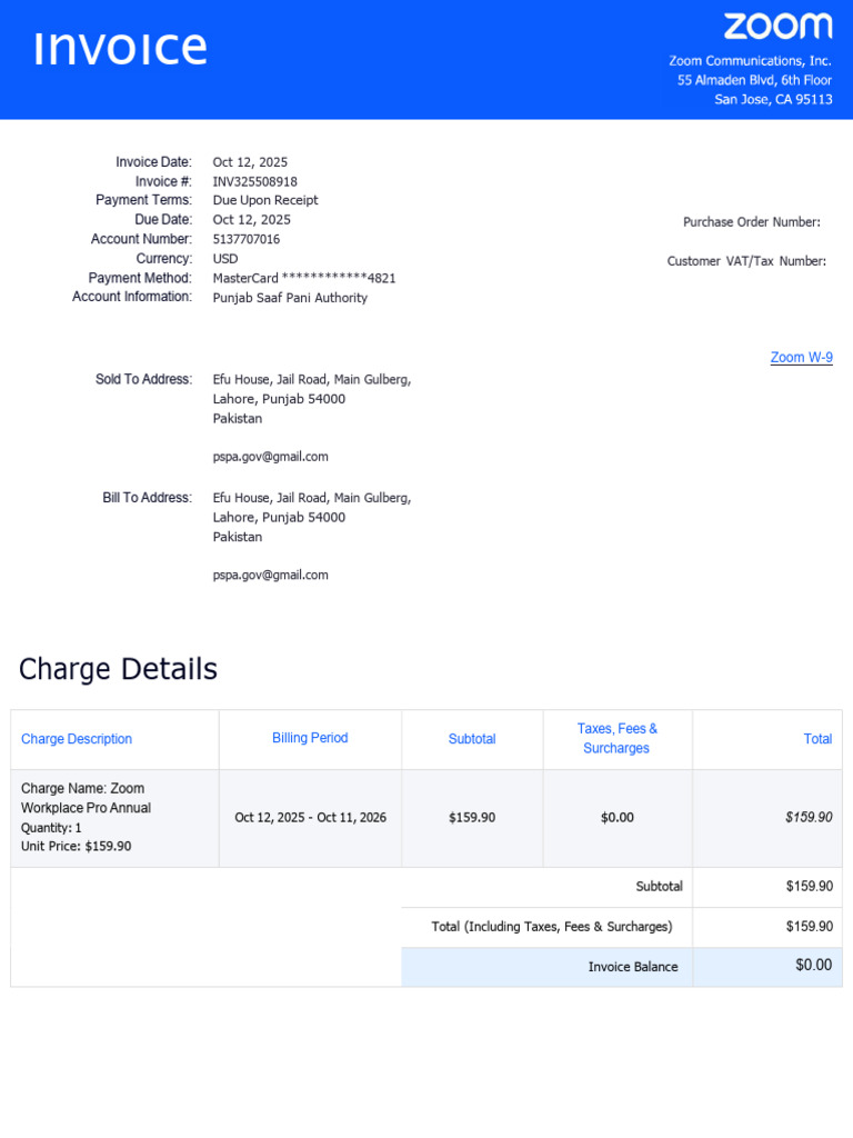 Charge Details | PDF | Invoice | Fee