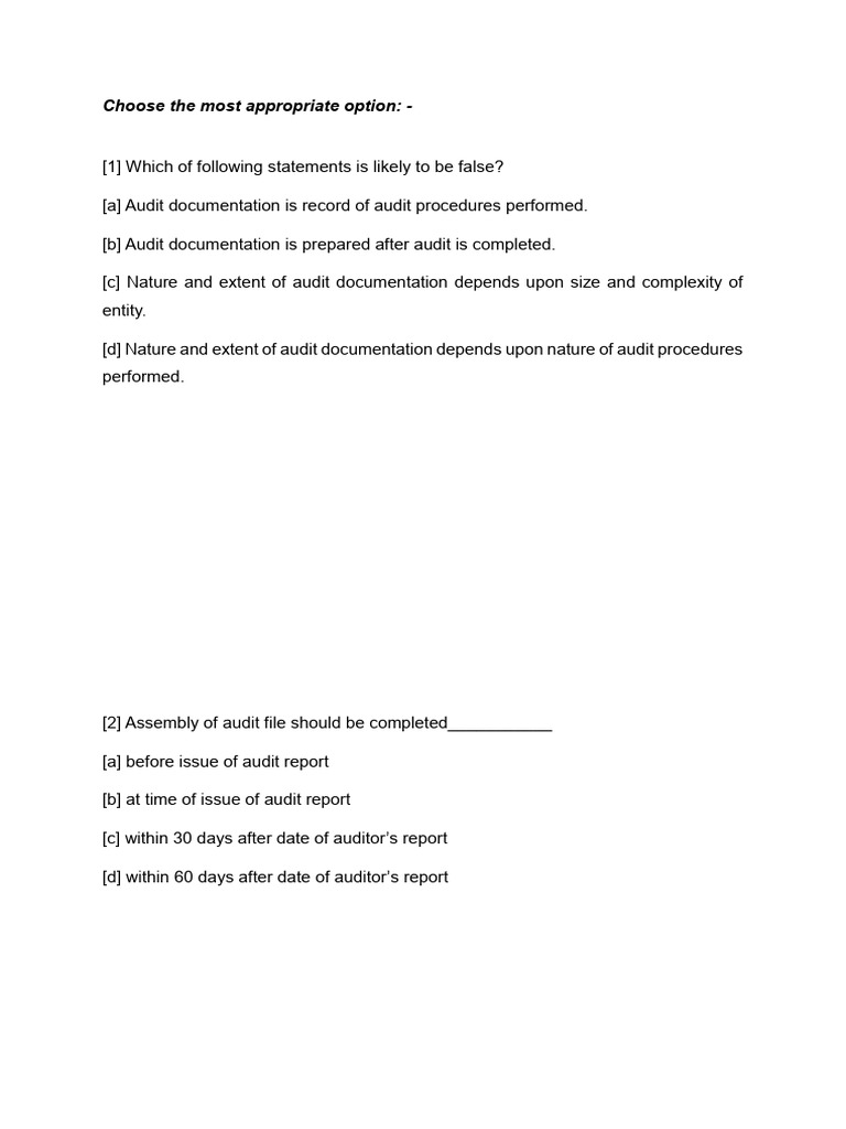 36 Audit Documentation 1717070870 | PDF