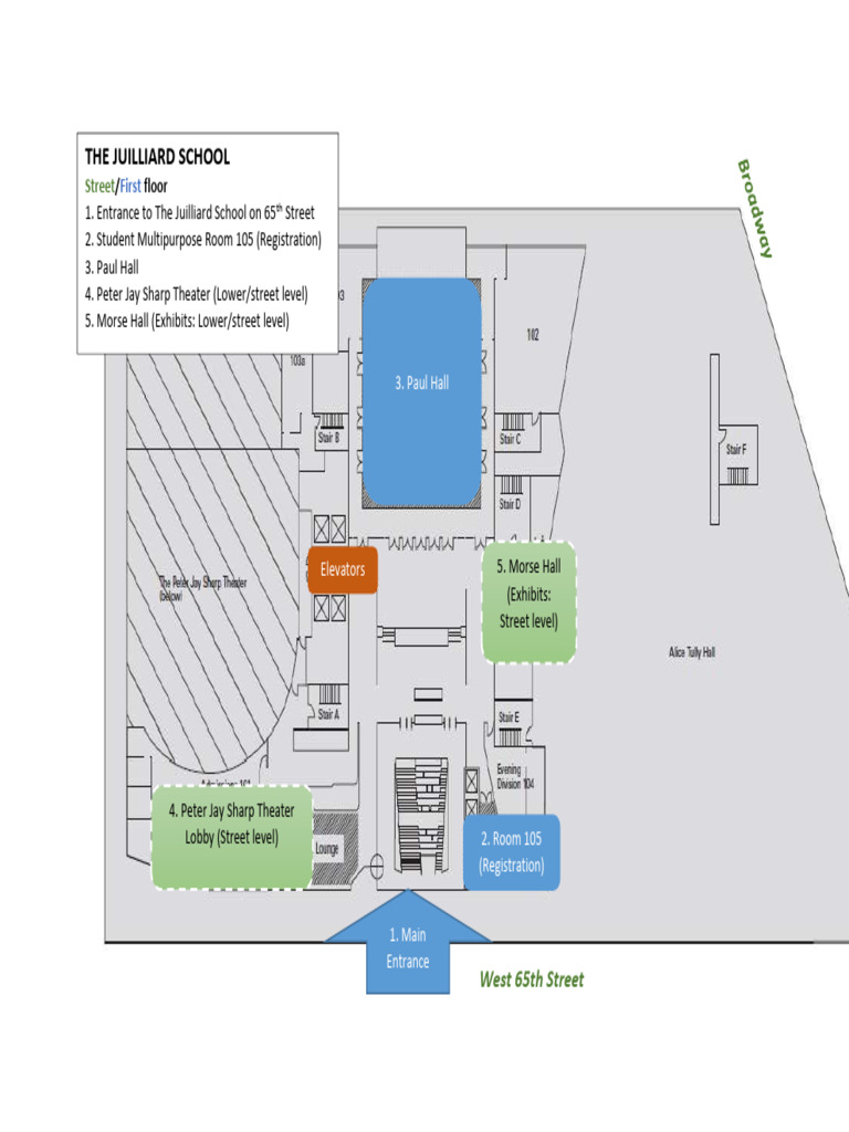 Juilliard School Campus Map Guide | PDF | Chess Openings | Chess