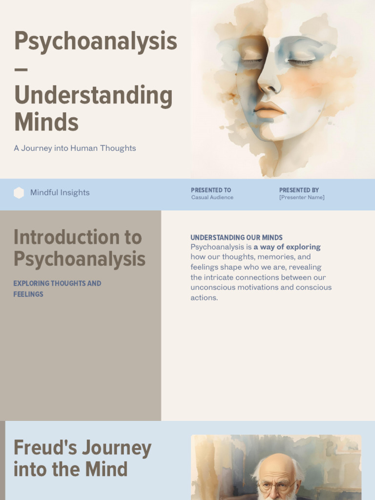 Exploring Psychoanalysis and the Mind | PDF | Psychoanalysis ...