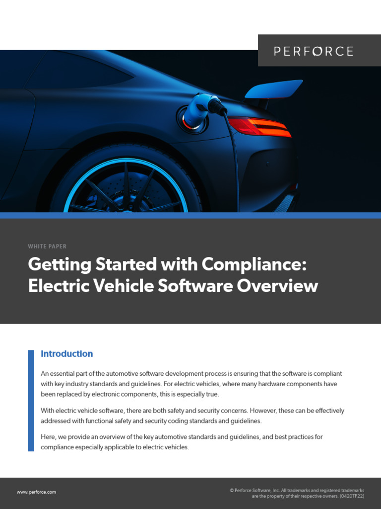 Whitepaper Sa Getting Started With Compliance Ev Software Overview ...