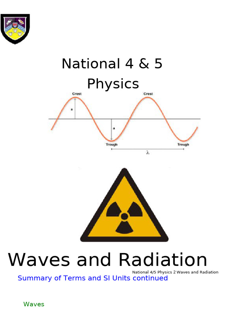 Radiation Summary Notes 8 - 01 - 21 | PDF | Ionizing Radiation ...