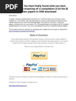 Download IB Past Paper Links by ryan_chown_1 SN93787707 doc pdf