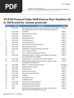 Canon TCP/IP Port Usage Guide | PDF | Port (Computer Networking ...