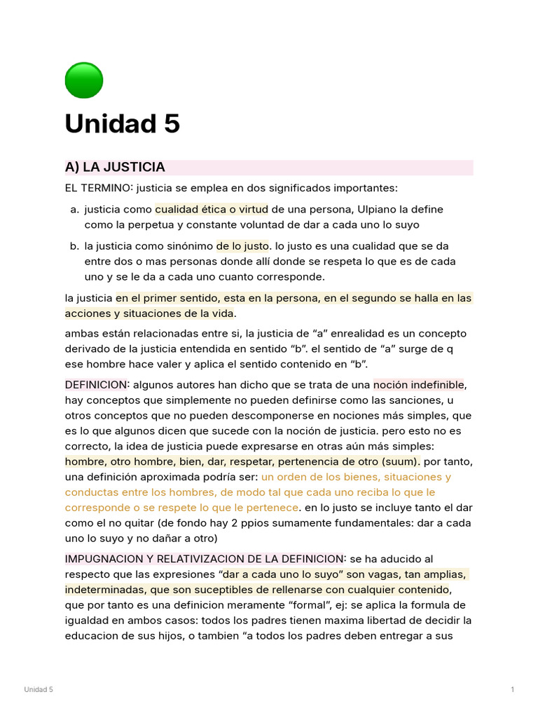 Unidad 5 | PDF | Justicia | Crimen y violencia