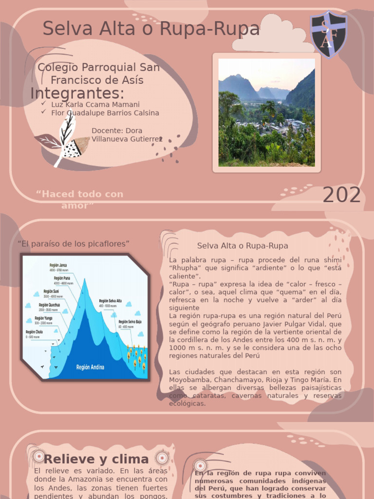 Rupa-Rupa: Biodiversidad y Retos Ambientales | PDF | Perú | Los bosques