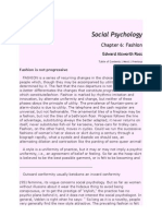 Social Psychology of Fashion