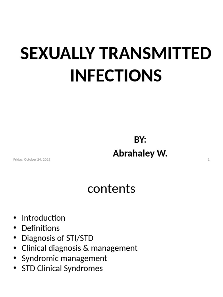 Understanding Sexually Transmitted Infections | PDF | Sexually ...