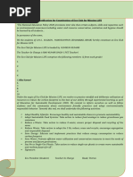 Eco Club Constitution for Mission LiFE | PDF