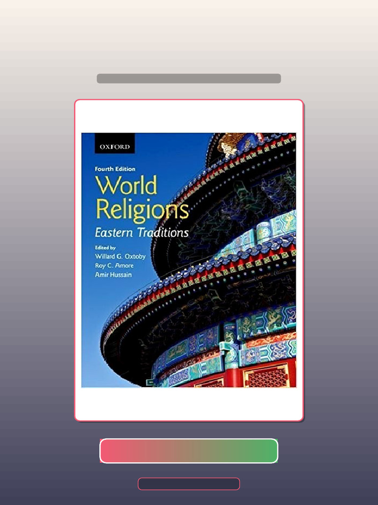 World Religions Eastern Traditions 4th Edition Get It Now | PDF