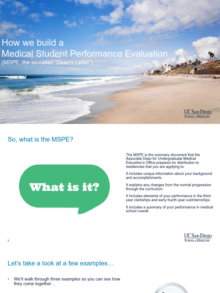 Building a Medical Student Evaluation | PDF | Medical School | Curriculum