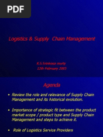 Download Logistics and Supply Chain Management  - An over viewppt by Abhishek Chhabra SN93792155 doc pdf