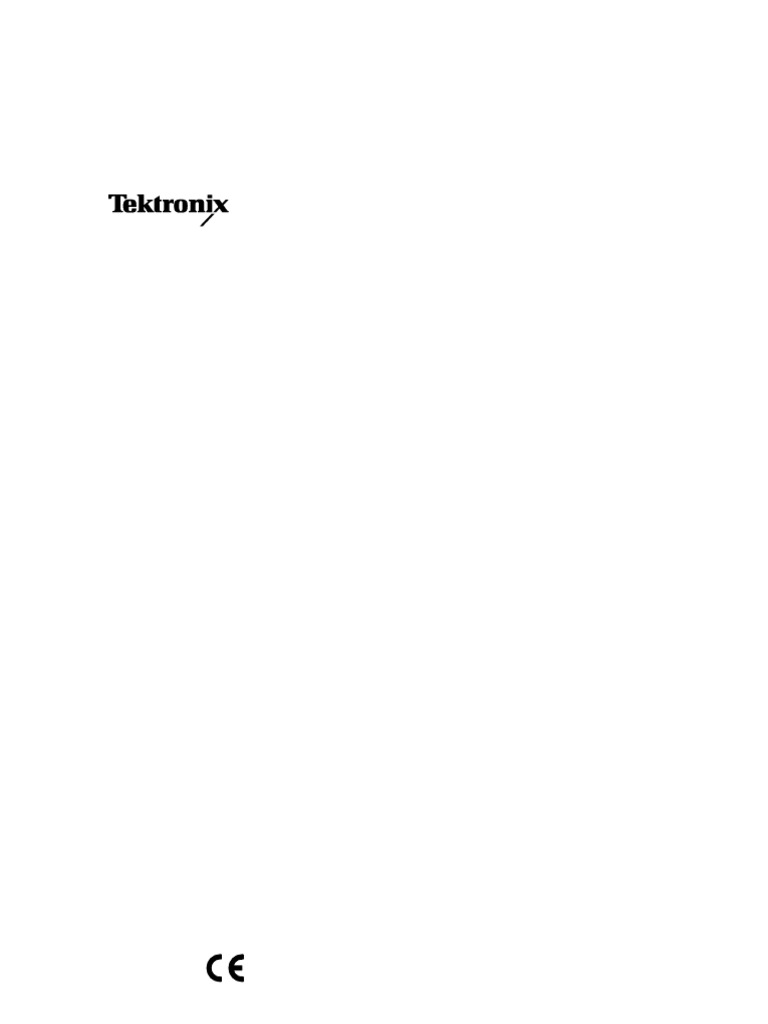 Vectorscope 1720/1721 Instruction Manual | PDF | Detector (Radio ...