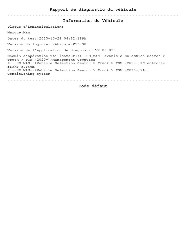 Man DTC_3515 Diagnostic Report | PDF | Brake | Axle