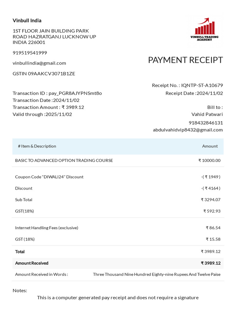 Basic To Advanced Option Trading Course 1730550579879 Pdf