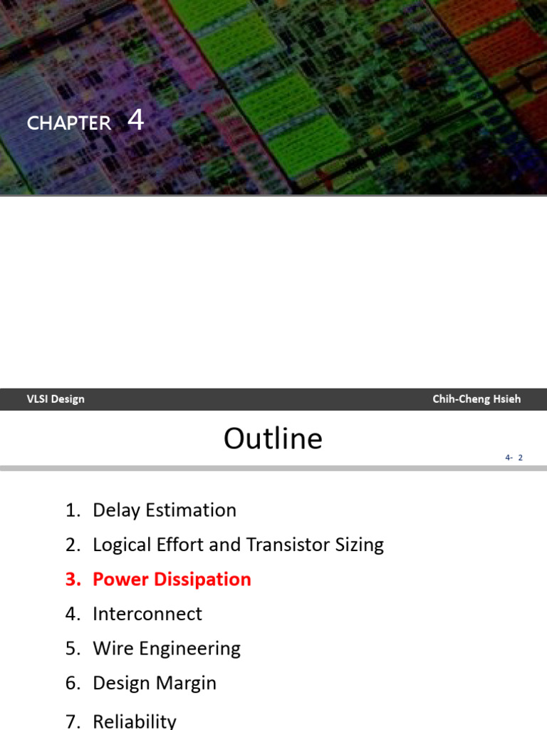 VLSI Design: Power and Performance Analysis | PDF | Capacitor | Mosfet